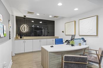 Reception area